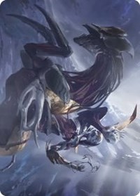 Ria Ivor, Bane of Bladehold Art Card, Art Series: Phyrexia: All Will Be One