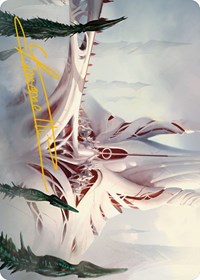 The Fair Basilica Art Card (Gold-Stamped Signature), Art Series: Phyrexia: All Will Be One