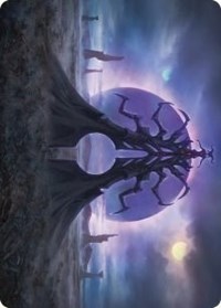 Black Sun's Twilight Art Card, Art Series: Phyrexia: All Will Be One