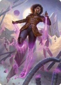 Kaya, Intangible Slayer Art Card, Art Series: Phyrexia: All Will Be One