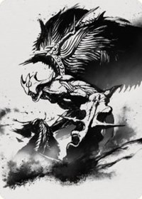 Phyrexian Vindicator Art Card (65/81), Art Series: Phyrexia: All Will Be One
