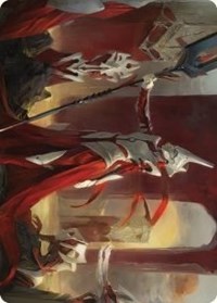 Porcelain Zealot Art Card, Art Series: Phyrexia: All Will Be One