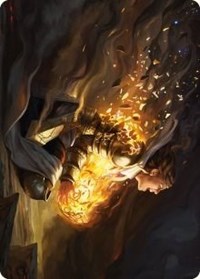 Vanish into Eternity Art Card, Art Series: Phyrexia: All Will Be One