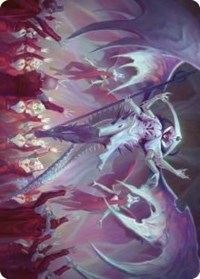 Atraxa, Grand Unifier Art Card (45/81), Art Series: Phyrexia: All Will Be One