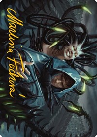 Phyrexian Arena Art Card (Gold-Stamped Signature), Art Series: Phyrexia: All Will Be One