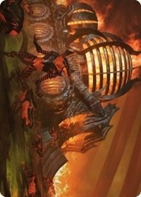 Urabrask's Forge Art Card, Art Series: Phyrexia: All Will Be One