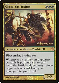 Glissa, the Traitor, Prerelease Cards