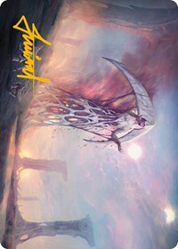 White Sun's Twilight Art Card (Gold-Stamped Signature), Art Series: Phyrexia: All Will Be One