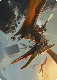 Skyhunter Strike Force Art Card, Art Series: Phyrexia: All Will Be One