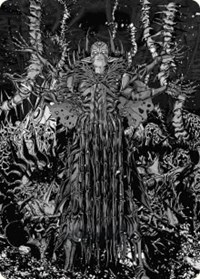Nissa, Ascended Animist Art Card, Art Series: Phyrexia: All Will Be One