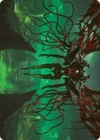 Archfiend of the Dross Art Card, Art Series: Phyrexia: All Will Be One