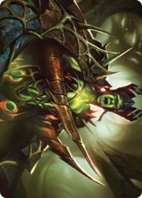 Maze's Mantle Art Card, Art Series: Phyrexia: All Will Be One