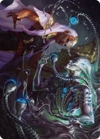 Mirage Mockery Art Card, Art Series: Phyrexia: All Will Be One