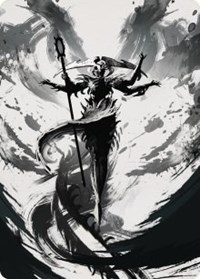 Atraxa, Grand Unifier Art Card (77/81), Art Series: Phyrexia: All Will Be One