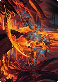 Free From Flesh Art Card (Gold-Stamped Signature), Art Series: Phyrexia: All Will Be One