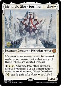 Mondrak, Glory Dominus, Prerelease Cards