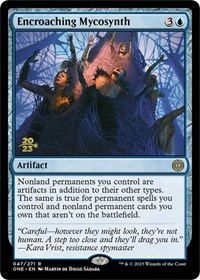 Encroaching Mycosynth, Prerelease Cards