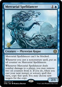 Mercurial Spelldancer, Prerelease Cards