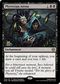 Phyrexian Arena (ONE), Prerelease Cards