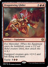 Dragonwing Glider, Prerelease Cards