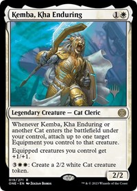 Kemba, Kha Enduring, Promo Pack: Phyrexia: All Will Be One