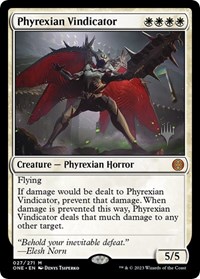 Phyrexian Vindicator, Promo Pack: Phyrexia: All Will Be One
