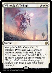 White Sun's Twilight, Promo Pack: Phyrexia: All Will Be One