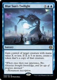 Blue Sun's Twilight, Promo Pack: Phyrexia: All Will Be One