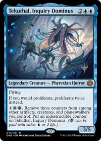Tekuthal, Inquiry Dominus, Promo Pack: Phyrexia: All Will Be One