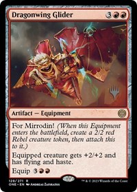 Dragonwing Glider, Promo Pack: Phyrexia: All Will Be One