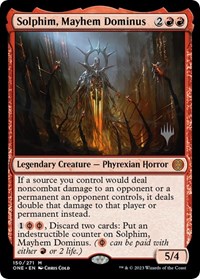 Solphim, Mayhem Dominus, Promo Pack: Phyrexia: All Will Be One