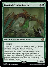 Bloated Contaminator, Promo Pack: Phyrexia: All Will Be One