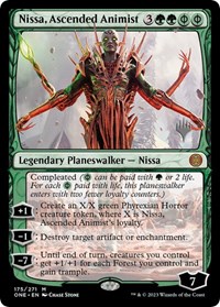 Nissa, Ascended Animist, Promo Pack: Phyrexia: All Will Be One