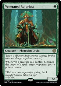 Venerated Rotpriest, Promo Pack: Phyrexia: All Will Be One