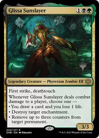 Glissa Sunslayer, Promo Pack: Phyrexia: All Will Be One