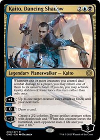 Kaito, Dancing Shadow, Promo Pack: Phyrexia: All Will Be One