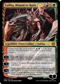 Lukka, Bound to Ruin, Promo Pack: Phyrexia: All Will Be One