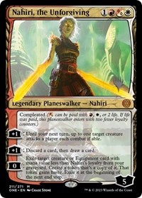 Nahiri, the Unforgiving, Promo Pack: Phyrexia: All Will Be One