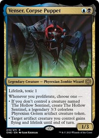 Venser, Corpse Puppet, Promo Pack: Phyrexia: All Will Be One