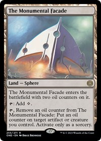 The Monumental Facade, Promo Pack: Phyrexia: All Will Be One