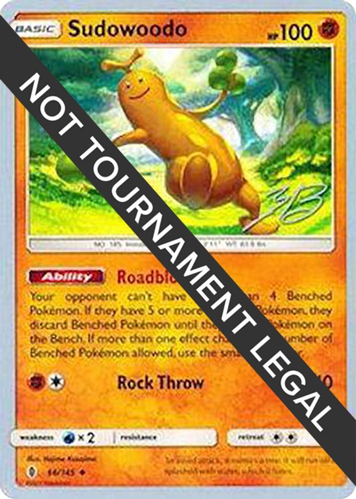 Sudowoodo - 2017 (Zachary Bokhari)