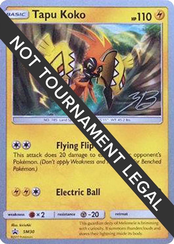 Tapu Koko - 2017 (Zachary Bokhari)