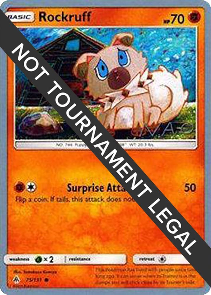 Rockruff - 2018 (Naohito Inoue)