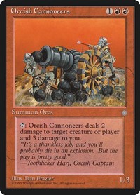 Orcish Cannoneers, Ice Age