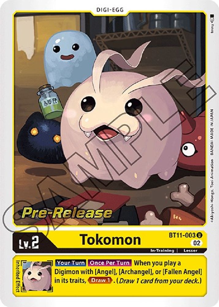 Tokomon, Foil, front