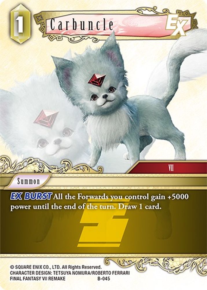 Carbuncle EX, Standard, front