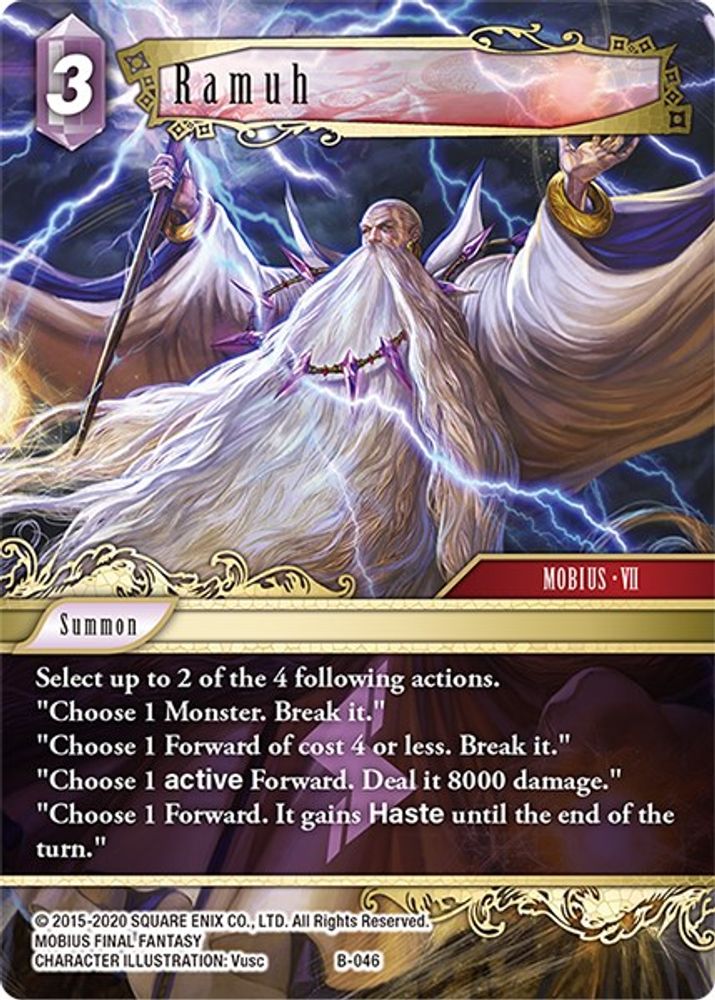 Ramuh, Standard, front