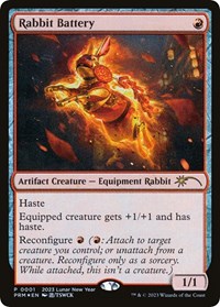 Rabbit Battery (Year of the Rabbit 2023), Unique and Miscellaneous Promos