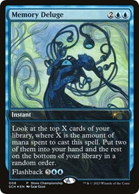 Memory Deluge, Game Day & Store Championship Promos