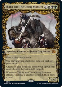 Thalia and The Gitrog Monster (Showcase), March of the Machine